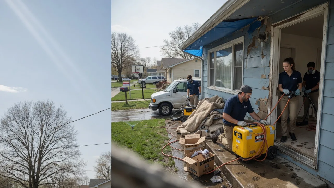 Basement Flood Cleanup in Henderson, KY near me